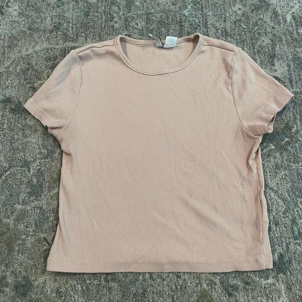 Pink divided top